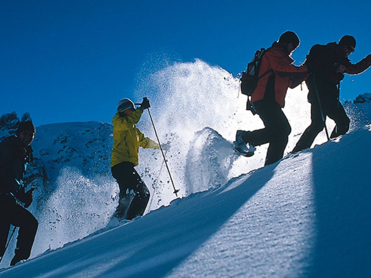 Full Moon Snowshoe Tour with Fondue in Engelberg