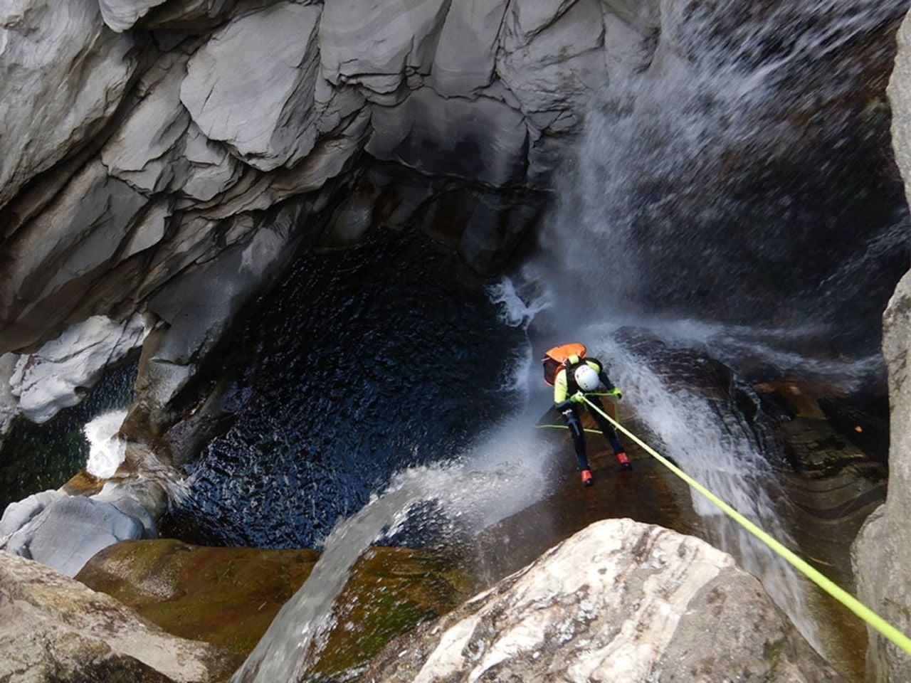 Canyoning Kurs mehrtägig ab Cresciano