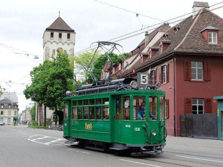 Vintage Tram Tour Basel