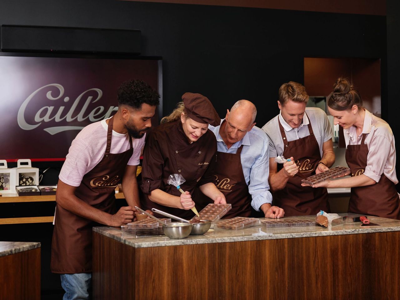 "Zartschmelzende Trüffelpralinen" Workshop Maison Cailler