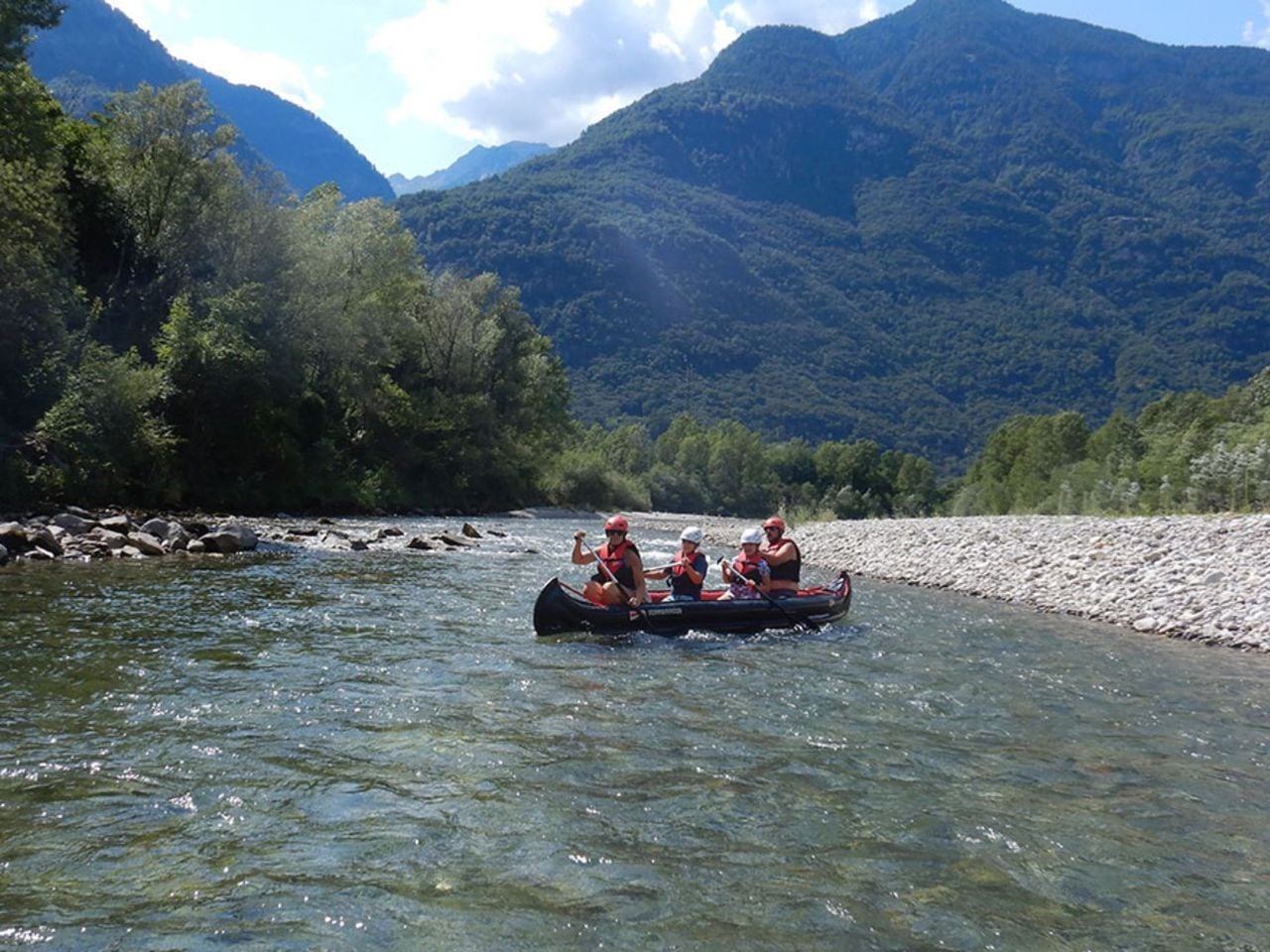 Ticino Kanu Family Tour ab Cresciano