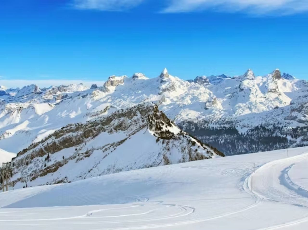 Private Snowbike Course in Arosa