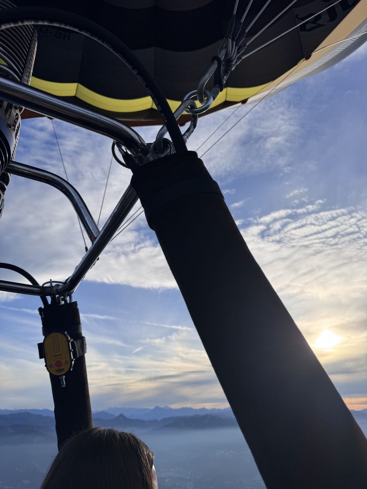 Vol romantique en montgolfière pour deux au-dessus de Lugano
