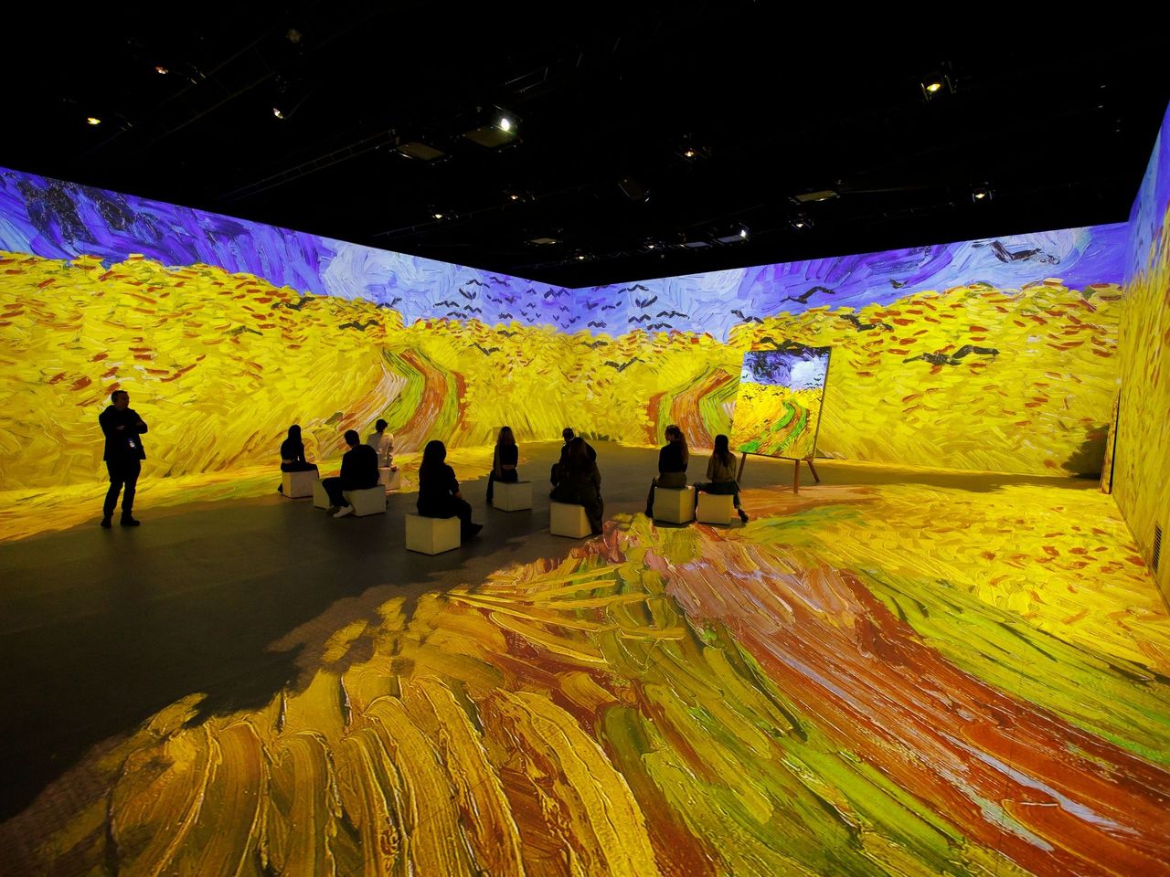 Ticket "VINCENT – Zwischen Wahn und Wunder" immersive Ausstellung Lichthalle Maag Zürich