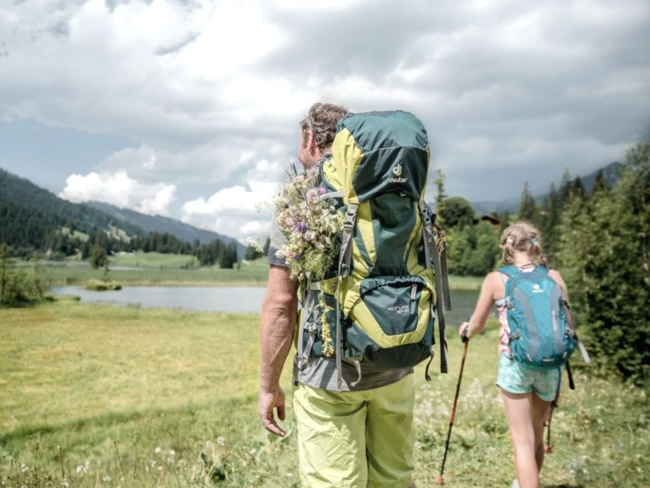 Tageswanderung mit Guide in Gstaad und Rougemont