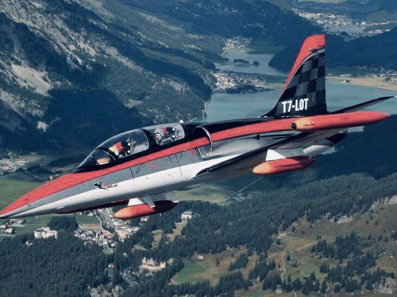 L-39 Albatros Jetflug in St. Stephan bei Zweisimmen