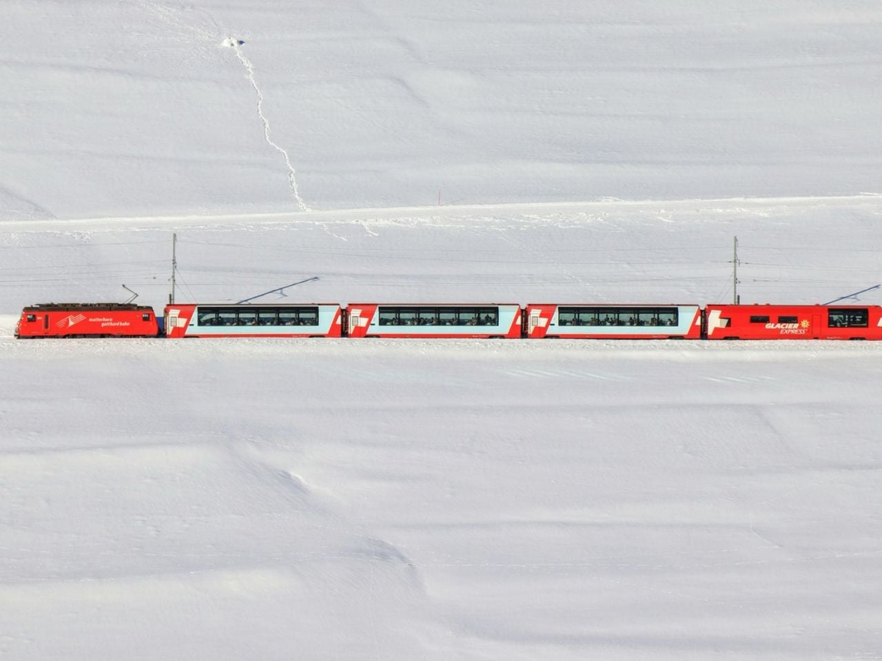 Glacier Express Excellence Class Sitzplatzreservation ab Zermatt oder St. Moritz