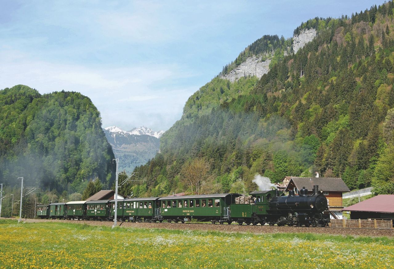 Davoser Dampf-Rundfahrt Rhätische Bahn Ticket ab Landquart