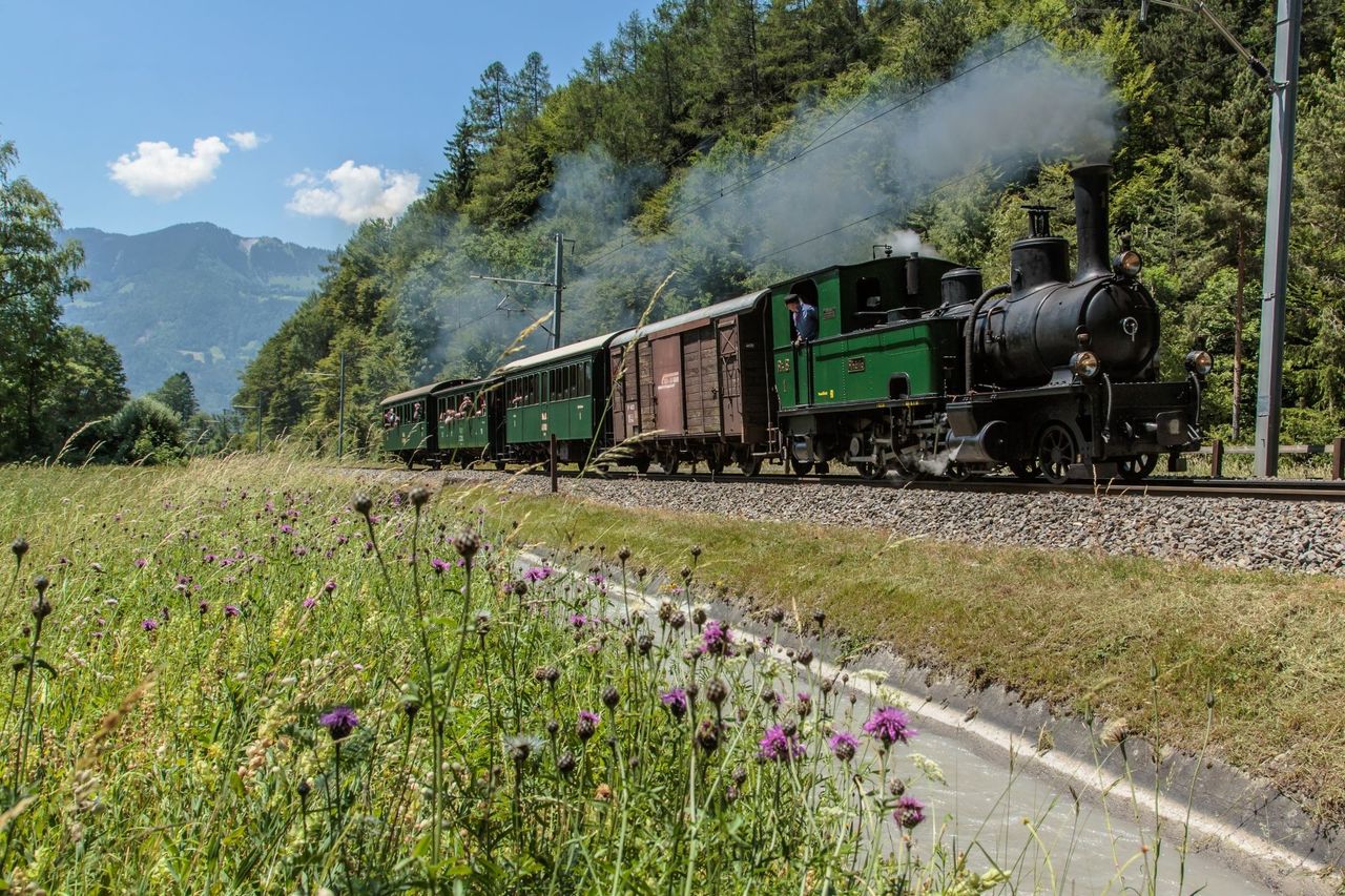 Davoser Dampf-Rundfahrt Rhätische Bahn Ticket ab Landquart