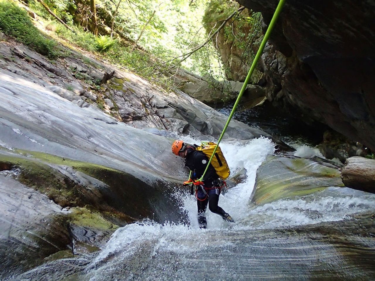 Canyoning Kurs mehrtägig ab Cresciano