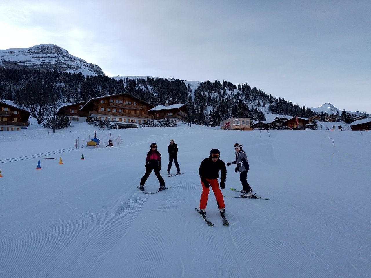 "Taster Package" Skischule halber Tag für Einsteiger an Interlaken