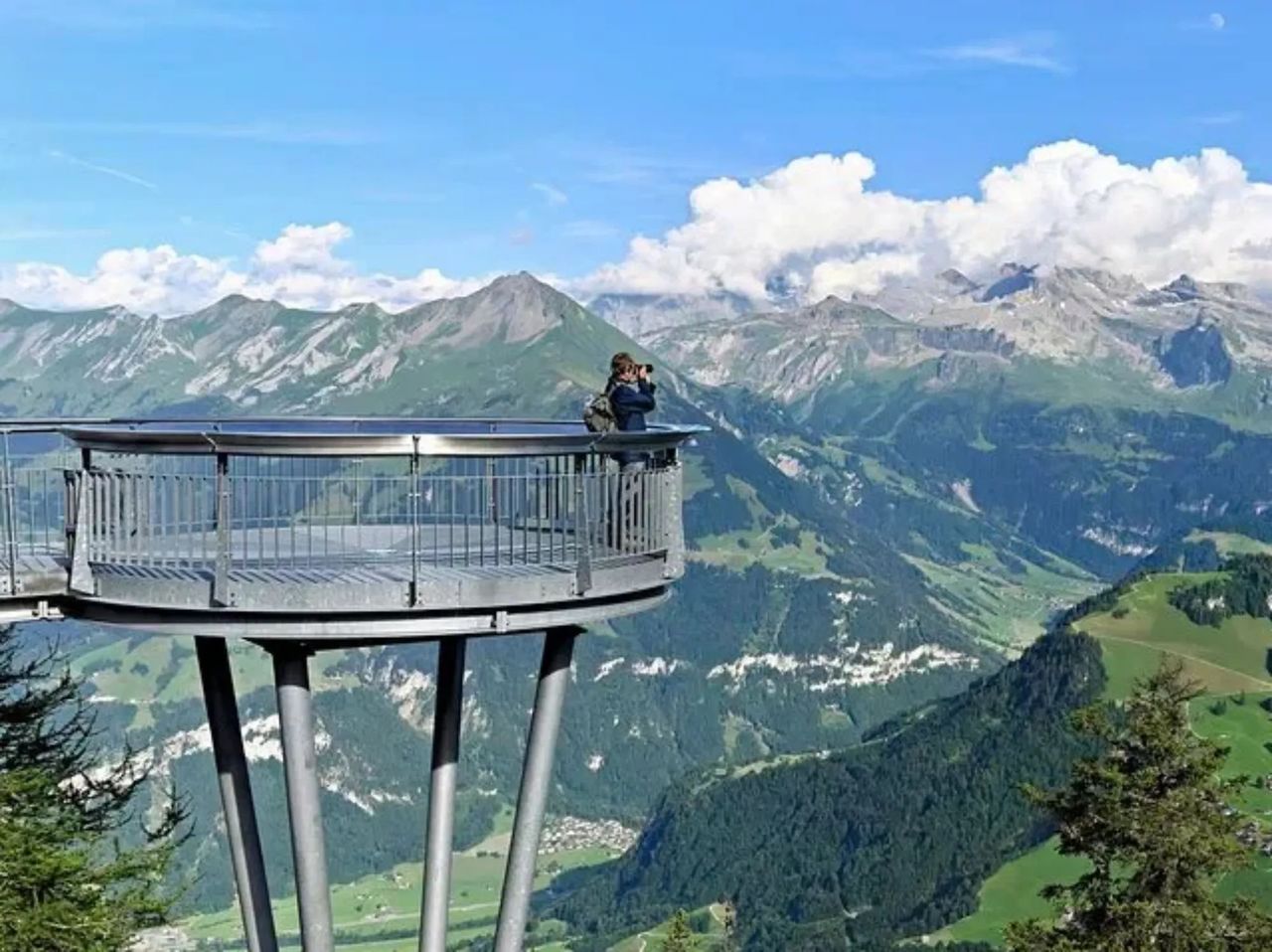From Zurich: 3 mountains accessible by train, cable car, funicular, and boat