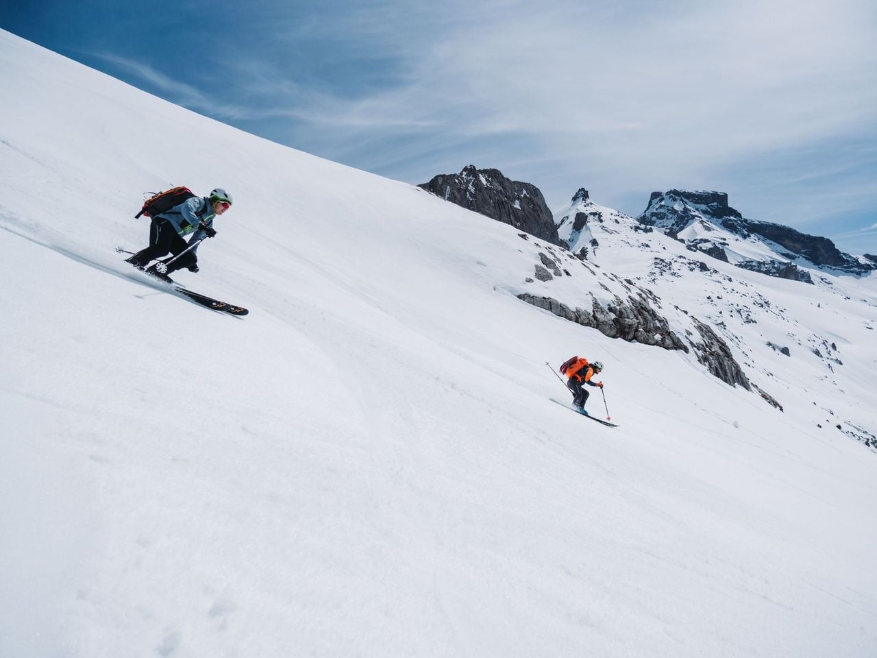 Schnuppertour Ski oder Snowboard in Adelboden