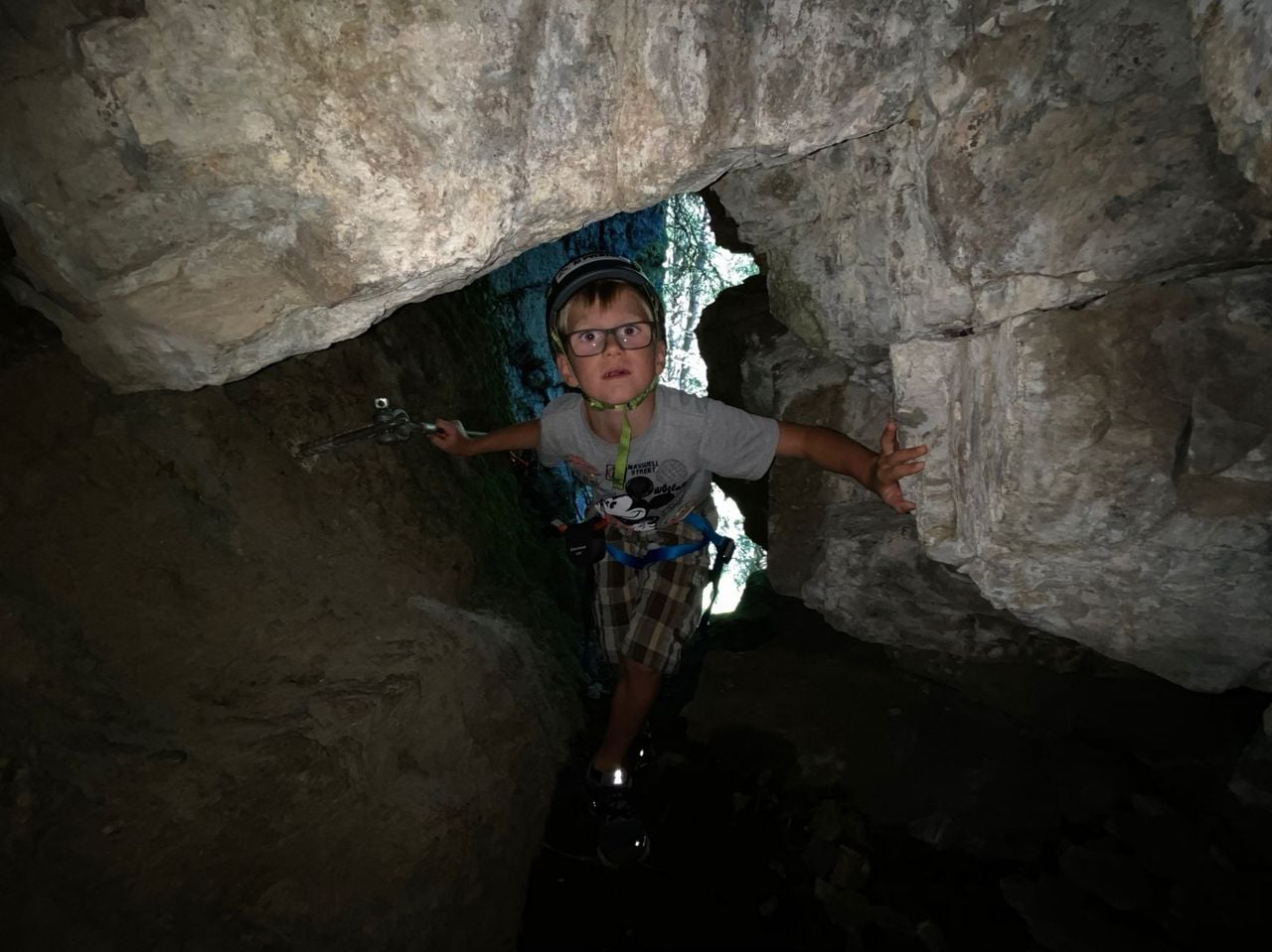 Kletterspass Grep Casti in Siat bei Ilanz