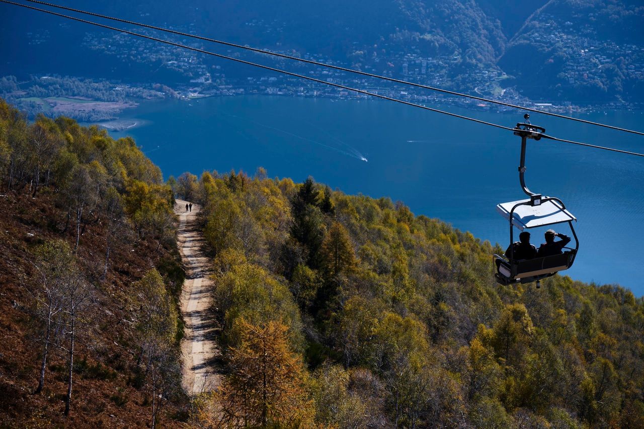Bergbahn Cardada-Cimetta ab Locarno-Orselina