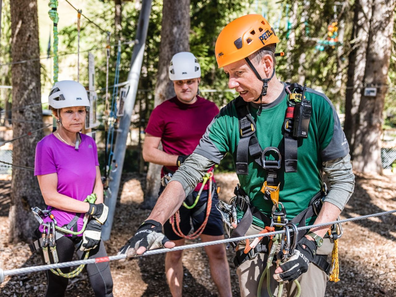 Ticket Seilpark im Davos Adventure Park