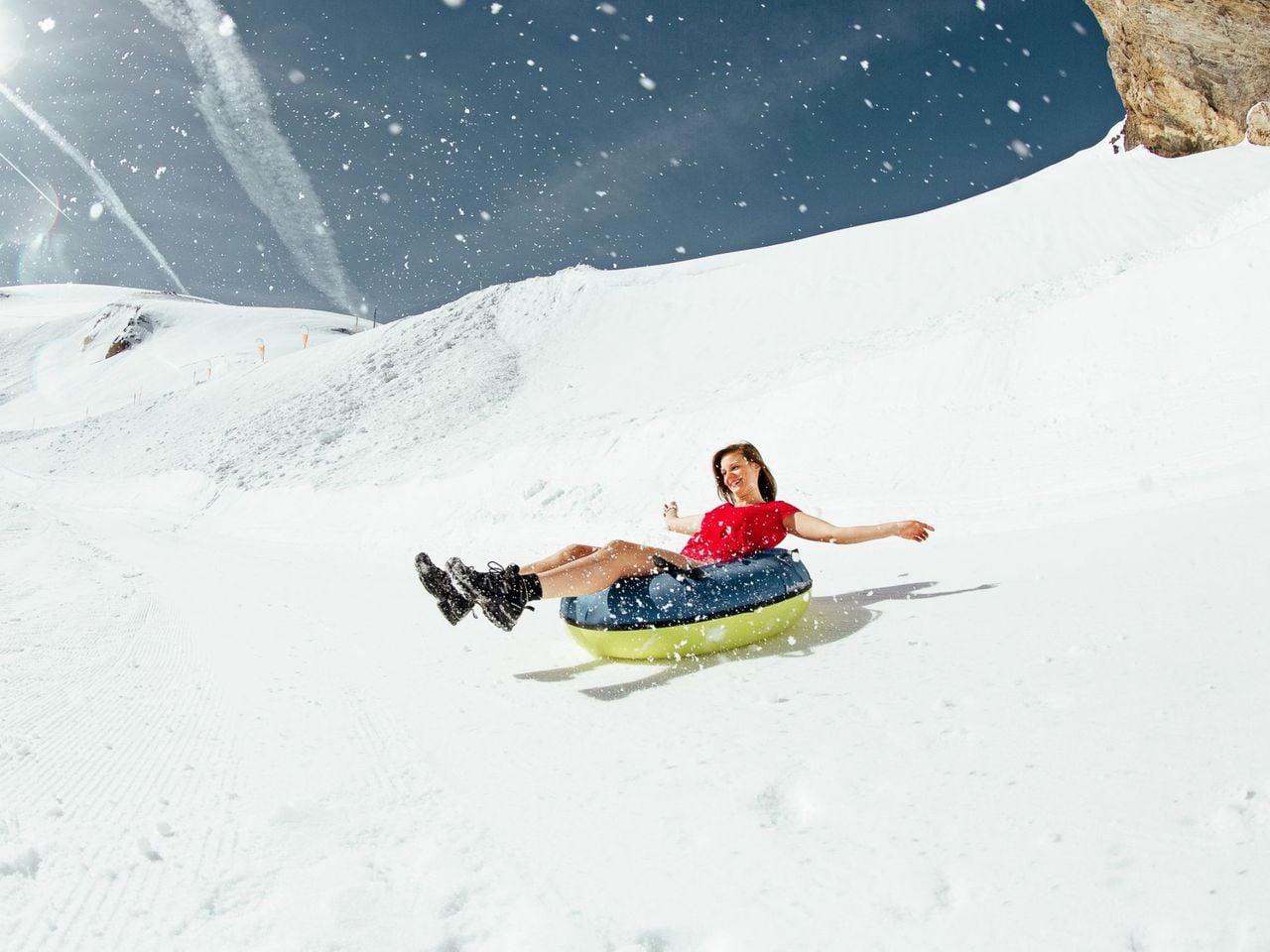 From Zurich: Titlis Tour with Snowmobile Experience and to Lucerne