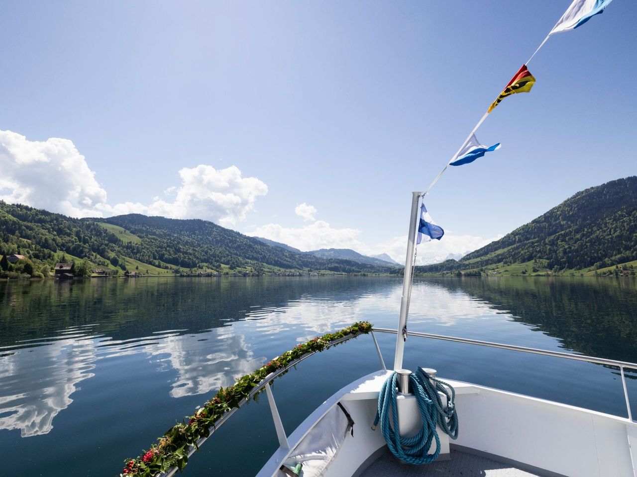 Ticket Schiffsrundfahrt Ägerisee ab Unterägeri via Morgarten