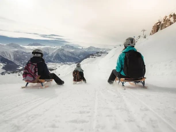 Moosfluh toboggan pass with up to seven rides to Riederalp