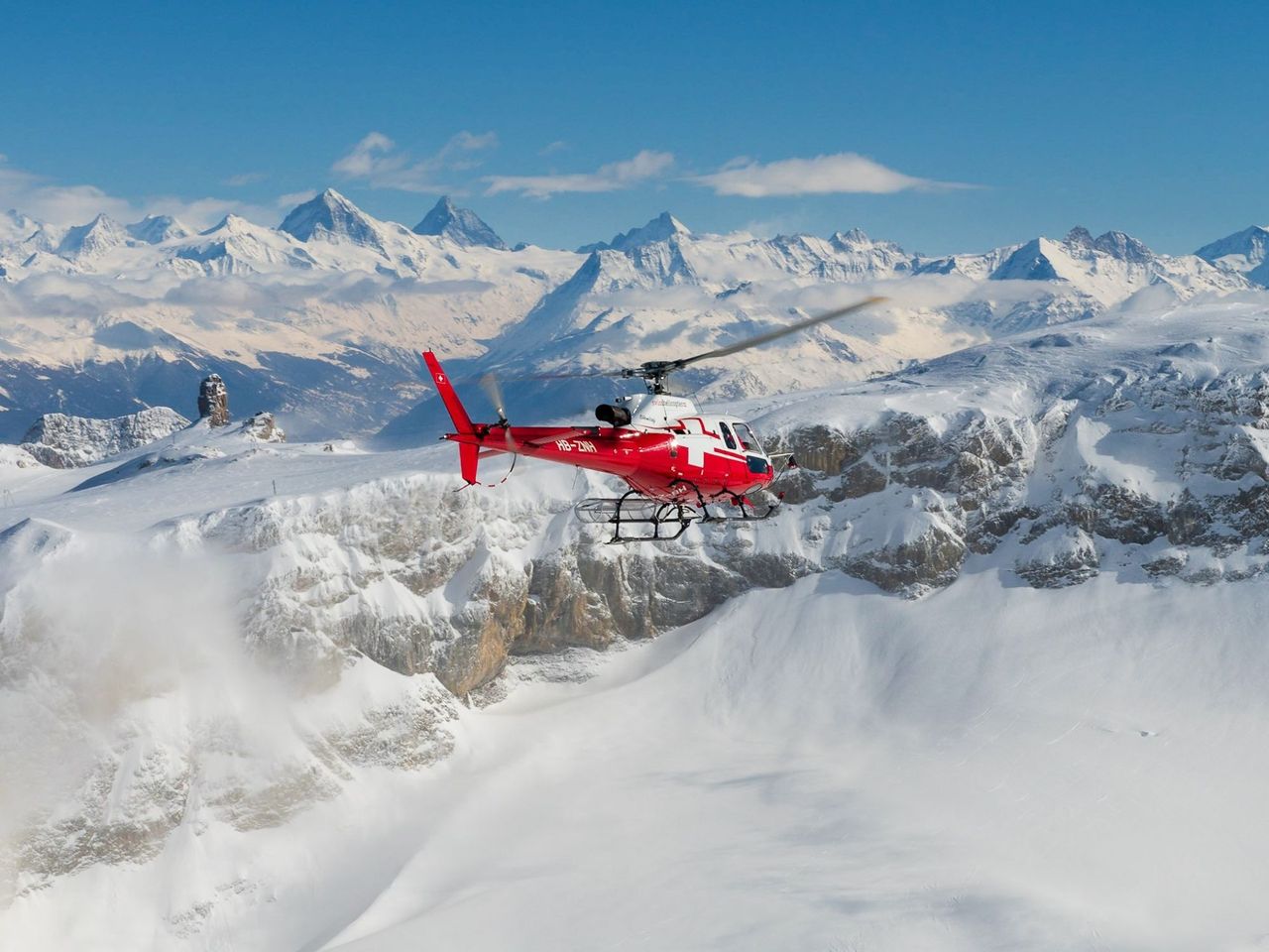 Helikopter Flug Gletscher mit Apéro ab Interlaken