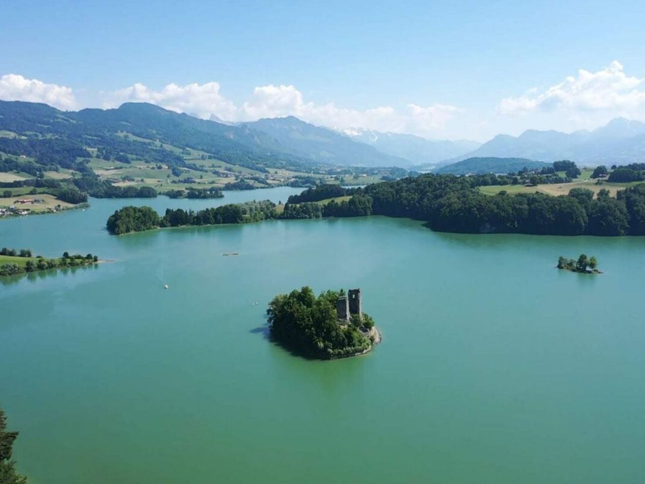 Kajakmiete auf dem Greyerzersee