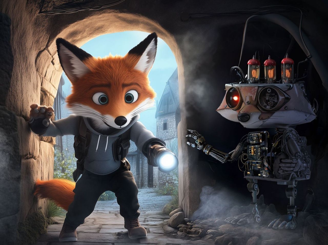 Foxtrail GO Zug digitale Schnitzeljagd