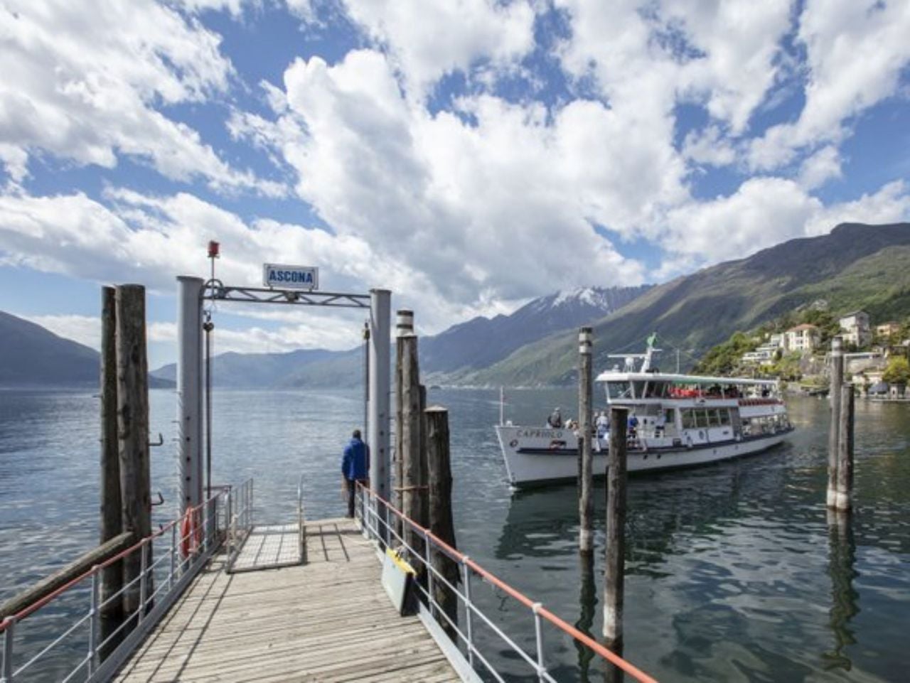 Schifffahrt Locarno - Brissago Hafen Ticket
