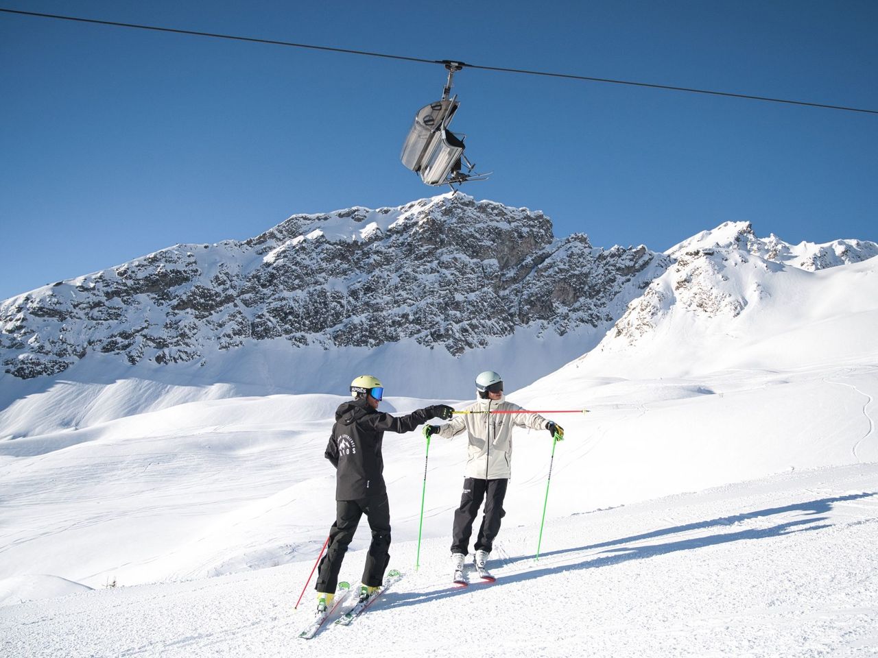 "Intermediate's Jam Pack" 3 halbe Tage Ski Unterricht in Davos