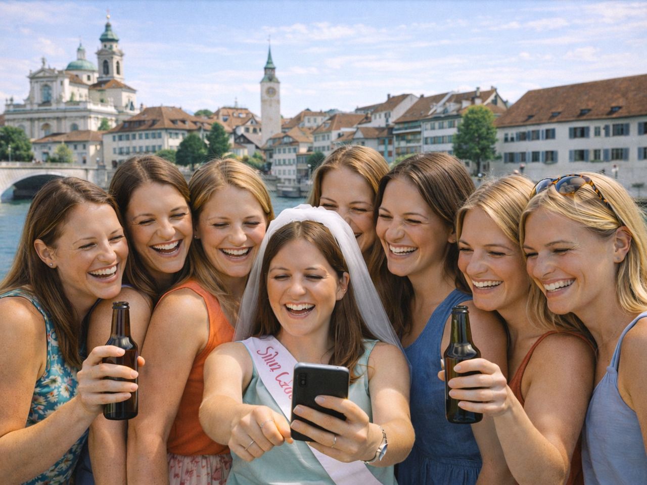 Polterchallenge "Hangover - Girls Edition" durch Solothurn