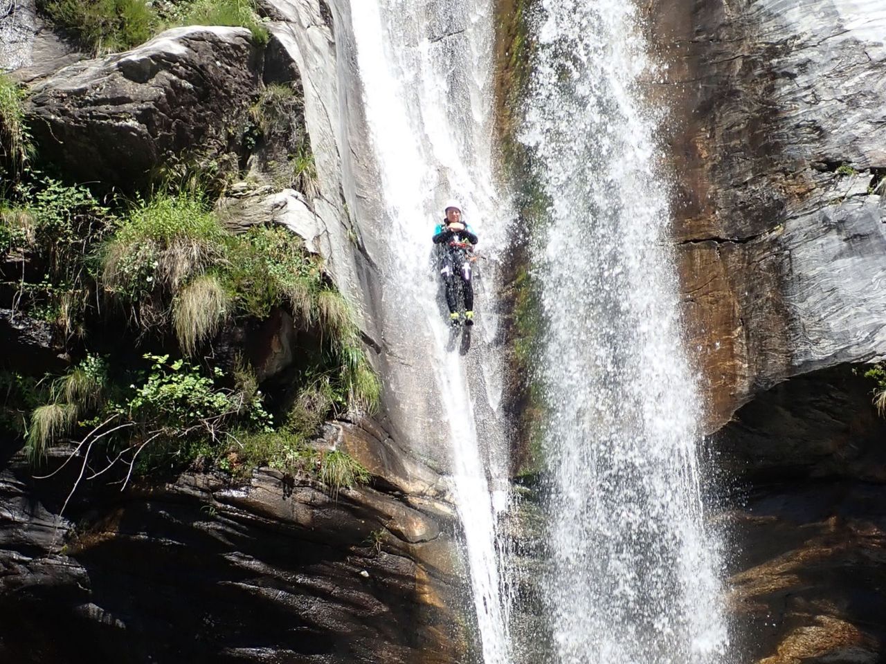 Helikopter Canyoning in der Nala Schlucht