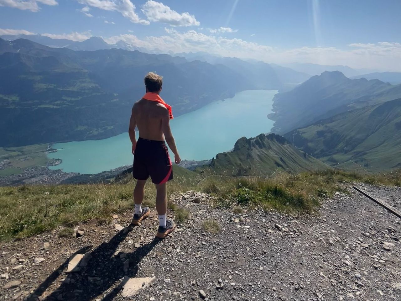 Brienzer Rothorn private Wanderung mit einem Schweizer Triathleten ab Brienz
