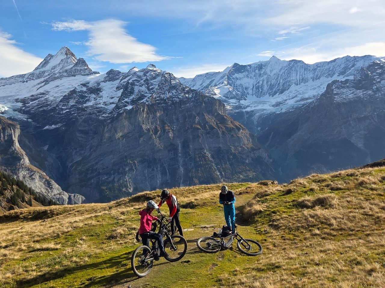 Individuelle geführte E‑Bike Tour Grindelwald