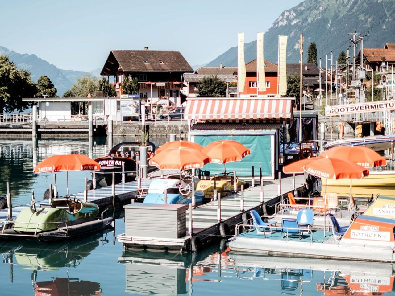 Lounge Boot mieten Brienzersee