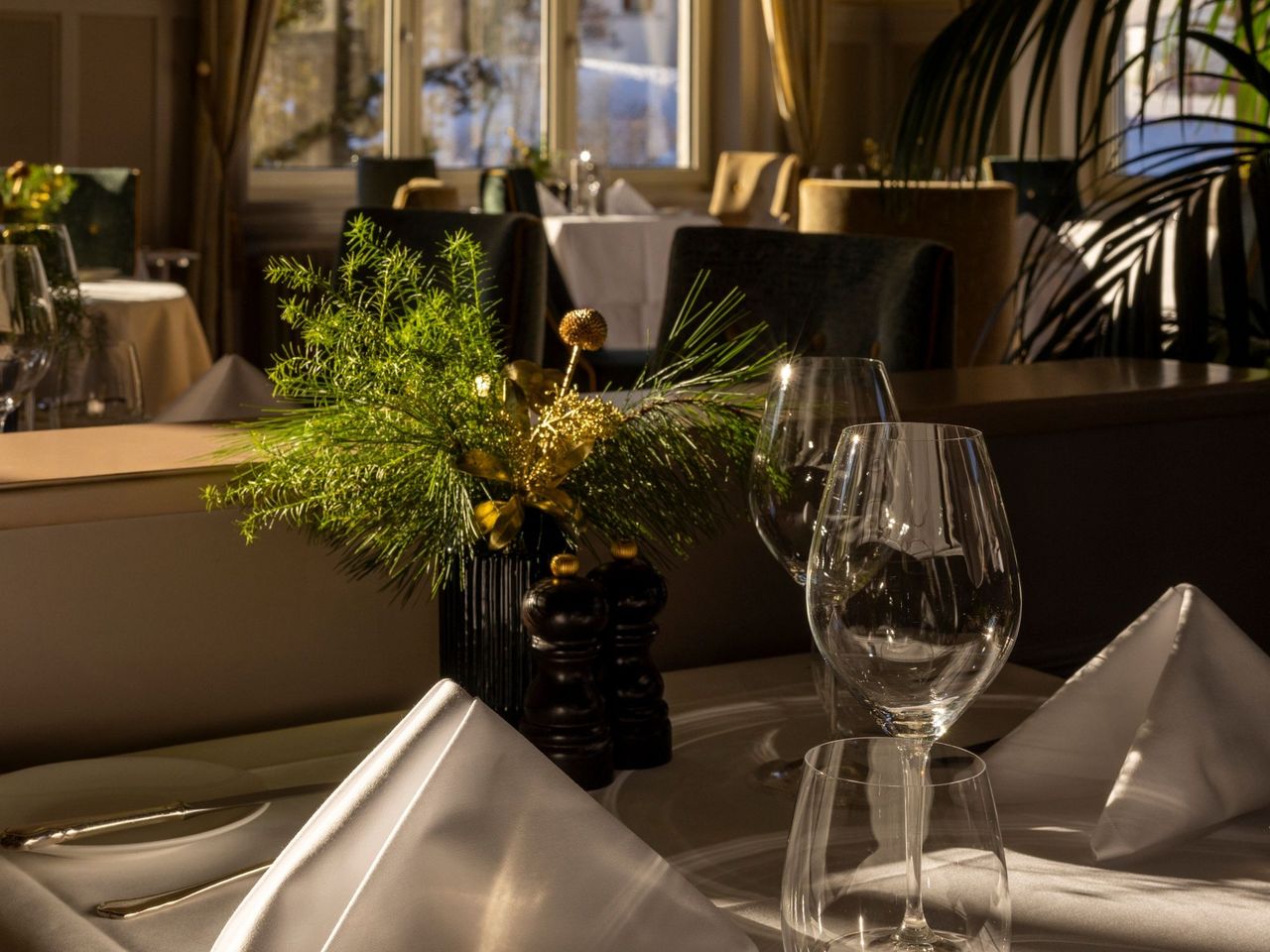 Frühstück und Spa im Cresta Palace in Celerina