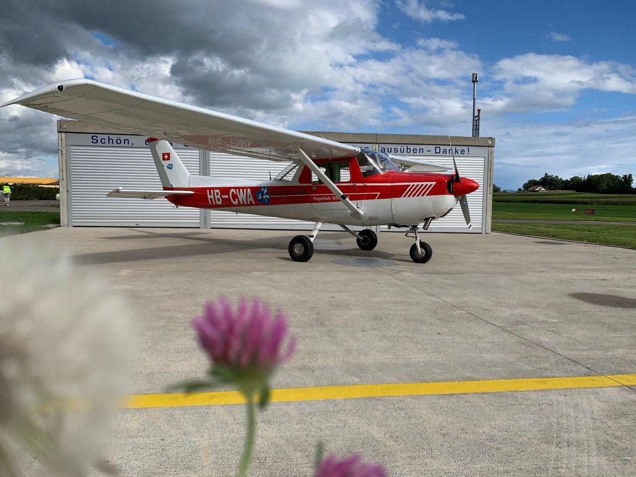 Volo di prova da Sitterdorf: pilota personalmente un aereo