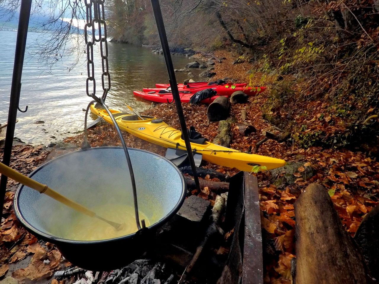Fondue Kanu-Tour Vierwaldstättersee