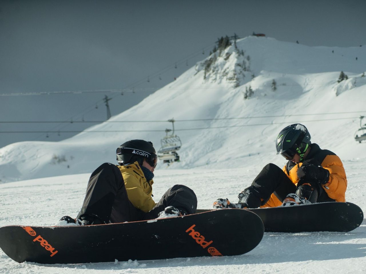 Snowboard Group Lessons for Kids in Champéry
