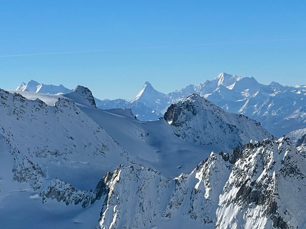 Unterrothorn Gletscherflug im Helikopter mit Gletscherlandung ab Buttwil