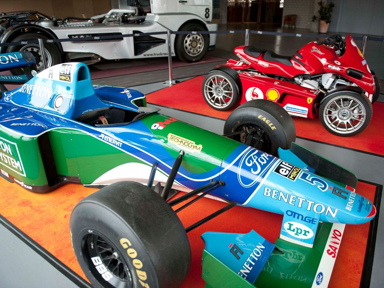 Kombiticket Fahrzeug- und Formel 1- Museum und Aquarium in Langenthal 