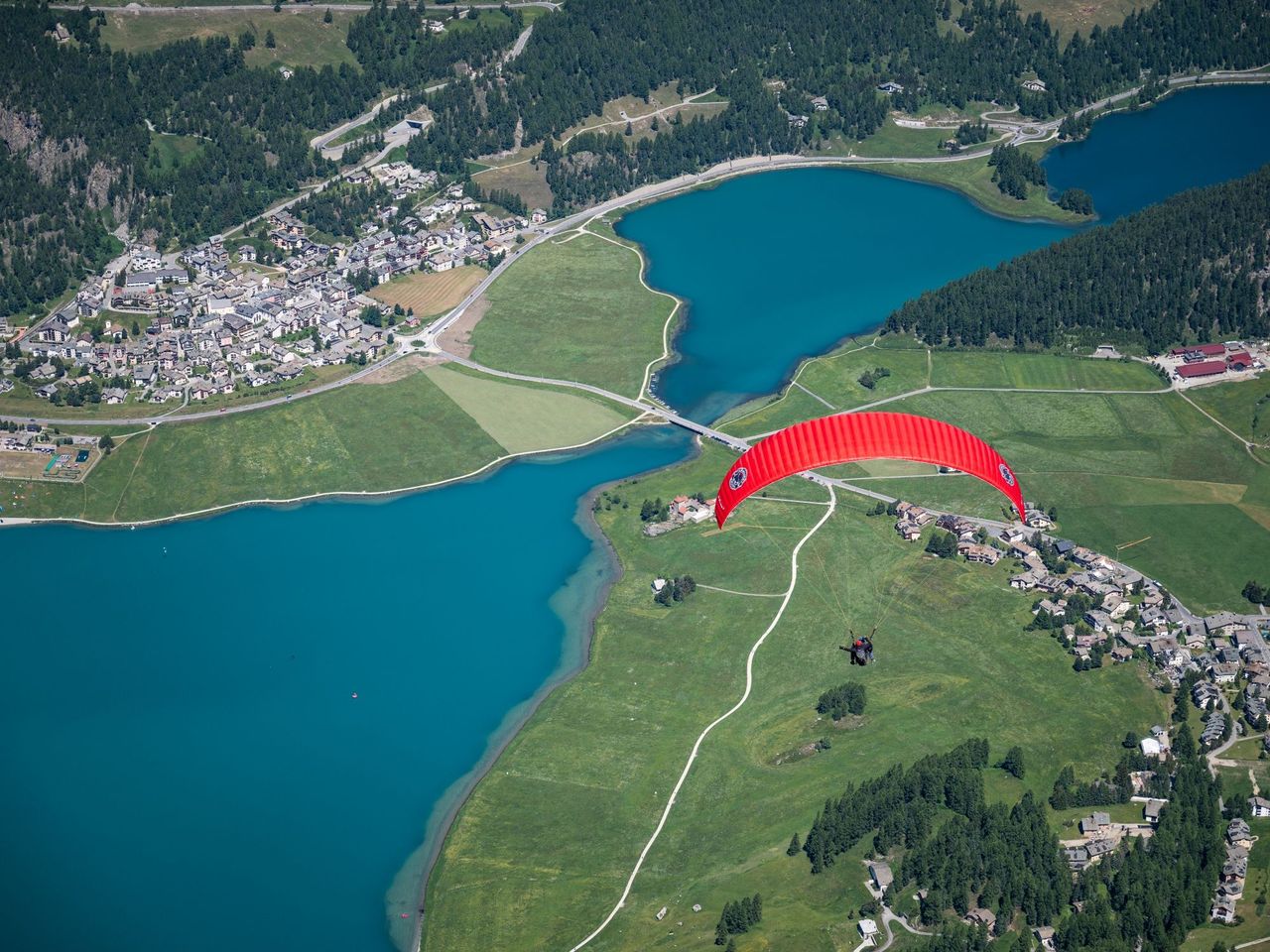 St. Moritz Early Bird Gleitschirmfliegen