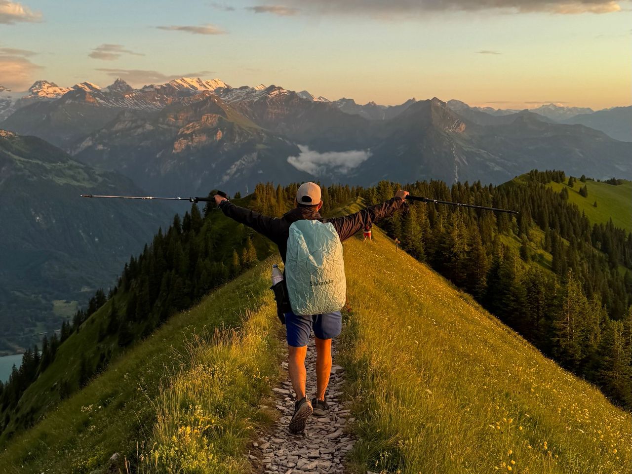 Augstmatthorn private Wanderung mit einem Schweizer Triathleten ab Interlaken