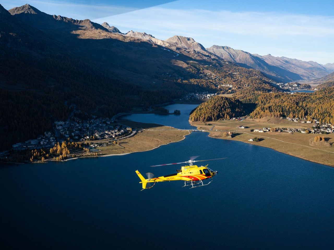 Bernina Bergell Rundflug ab Samedan