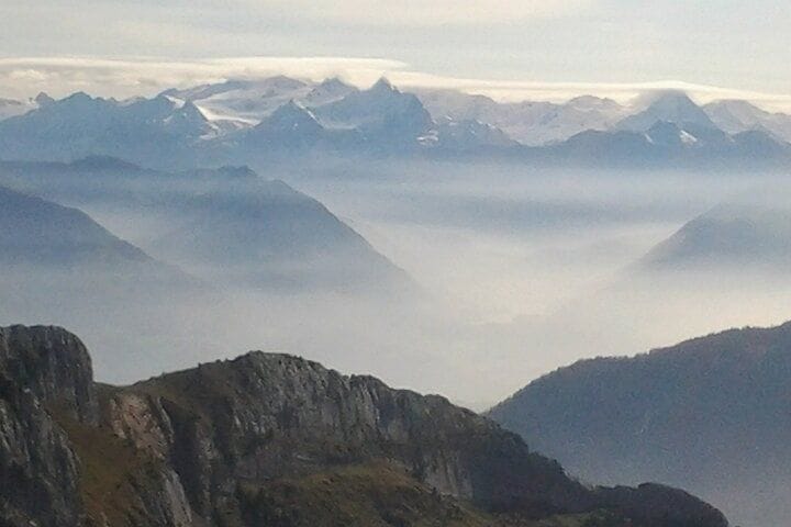 Da Basilea: escursione privata di un giorno sul Pilatus in inverno