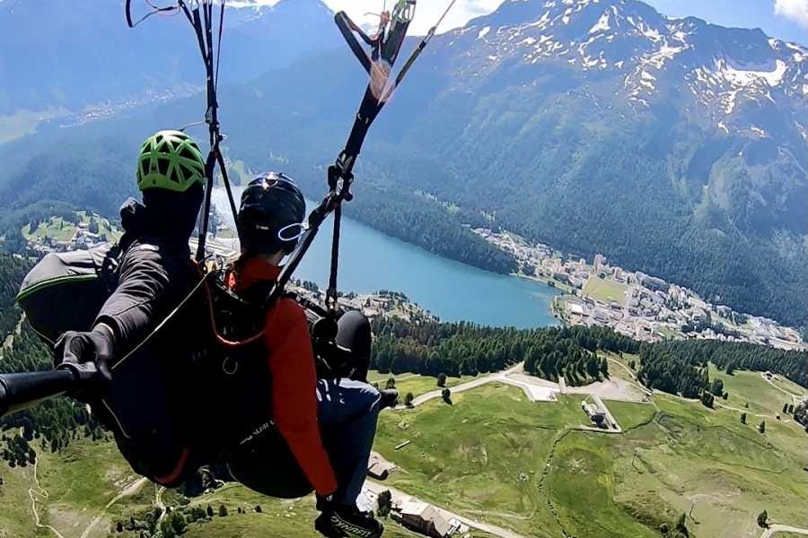 Samedan Adrenalin Junkie Gleitschirmfliegen