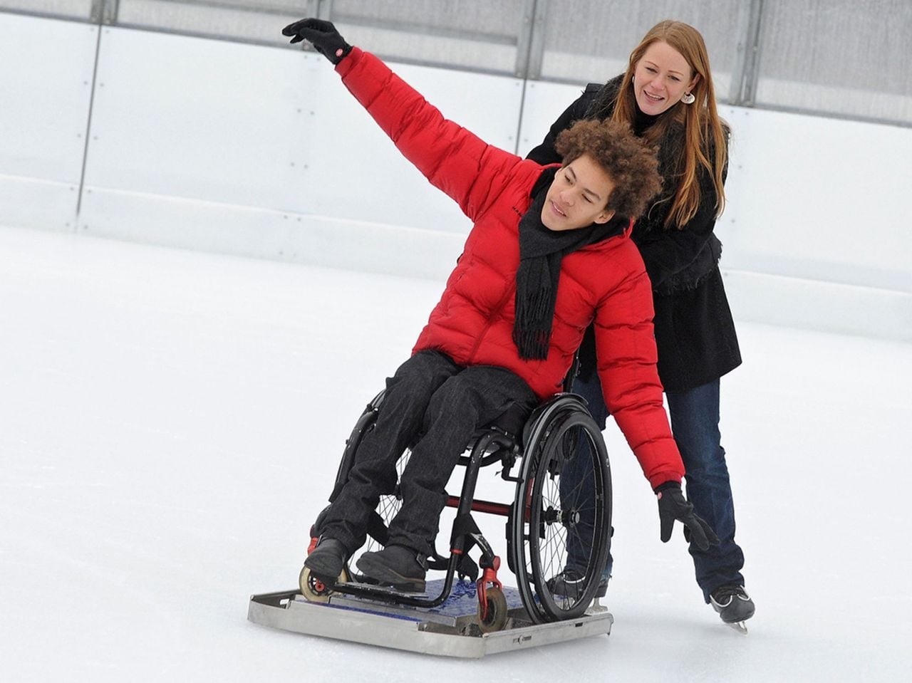 Eislauf Ticket im Schüwo Park in Wohlen
