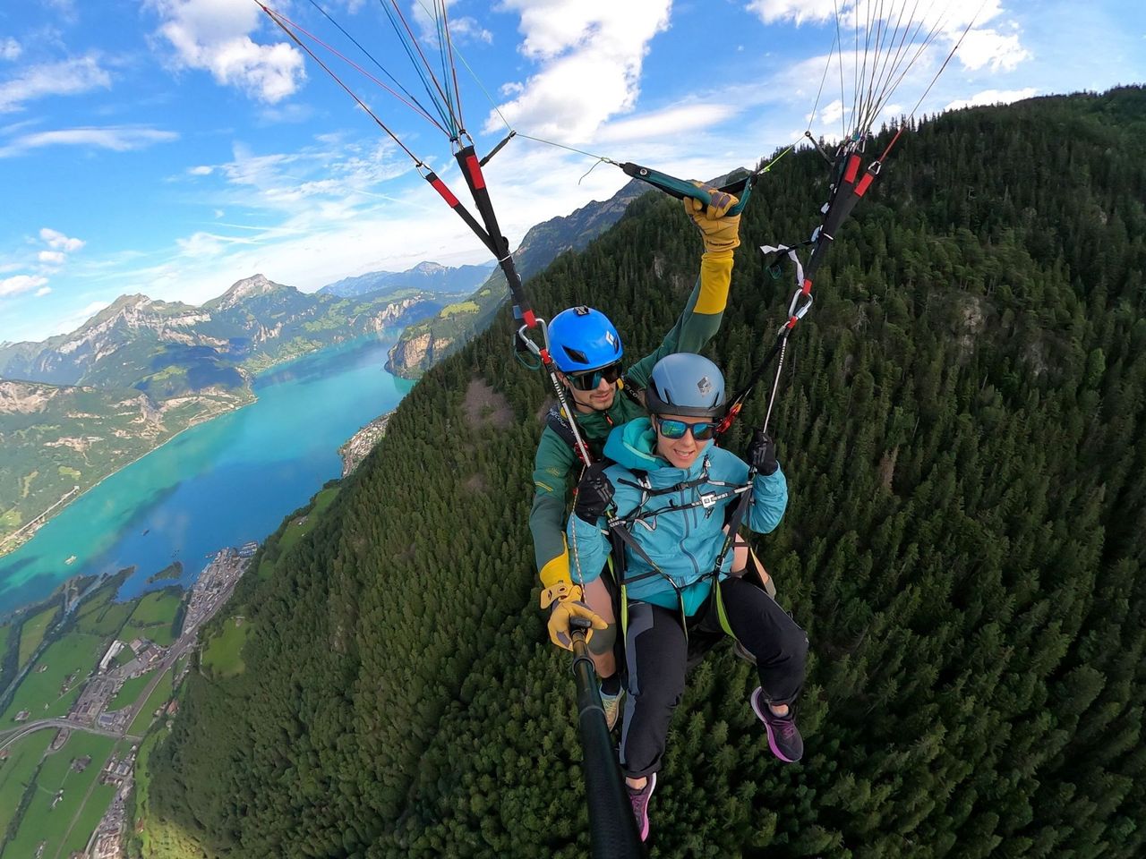 Paragliding Eggberge Vierwaldstättersee
