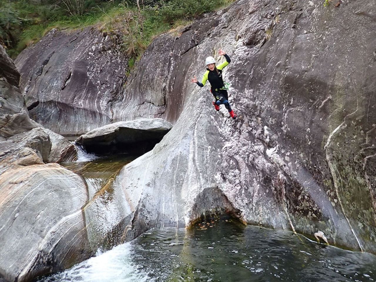 Val Grande Canyoning Expert für Erfahrene ab Gordevio