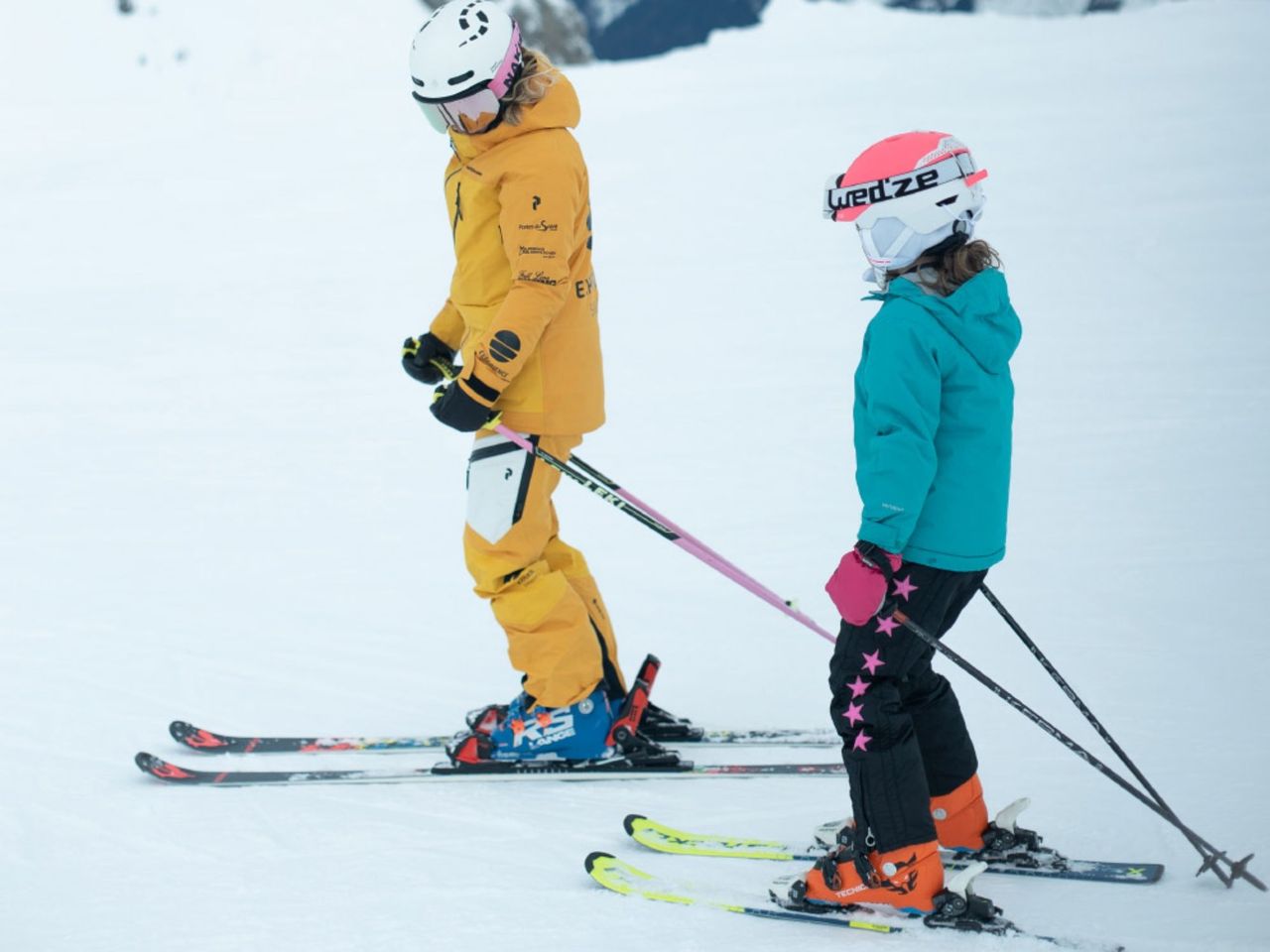 Private ski school for children up to 5 years old in Champéry