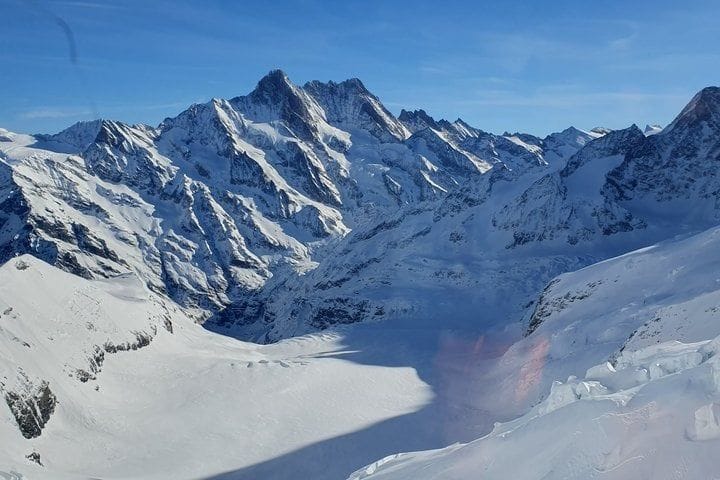 Depuis Zurich : excursion privée d’une journée au Jungfraujoch