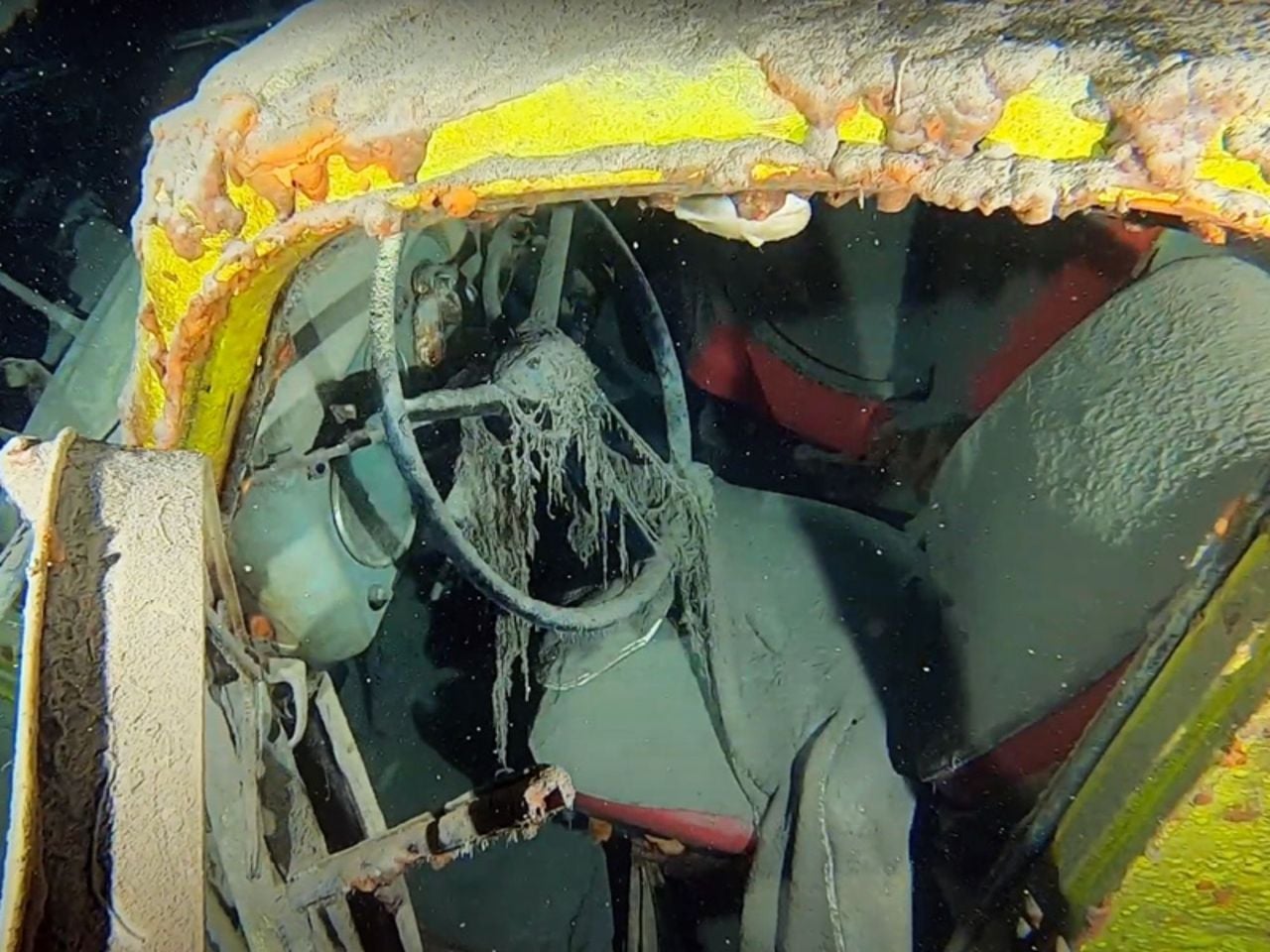 U-boat Dive to the Concrete Mixer in Rütenen